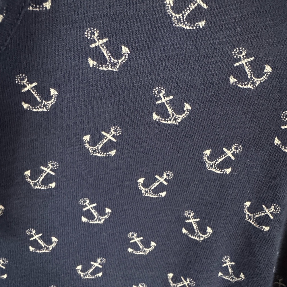 Polo by Ralph Lauren Anchor Print Shirt - Navy Size 3XL - Picture 6 of 9